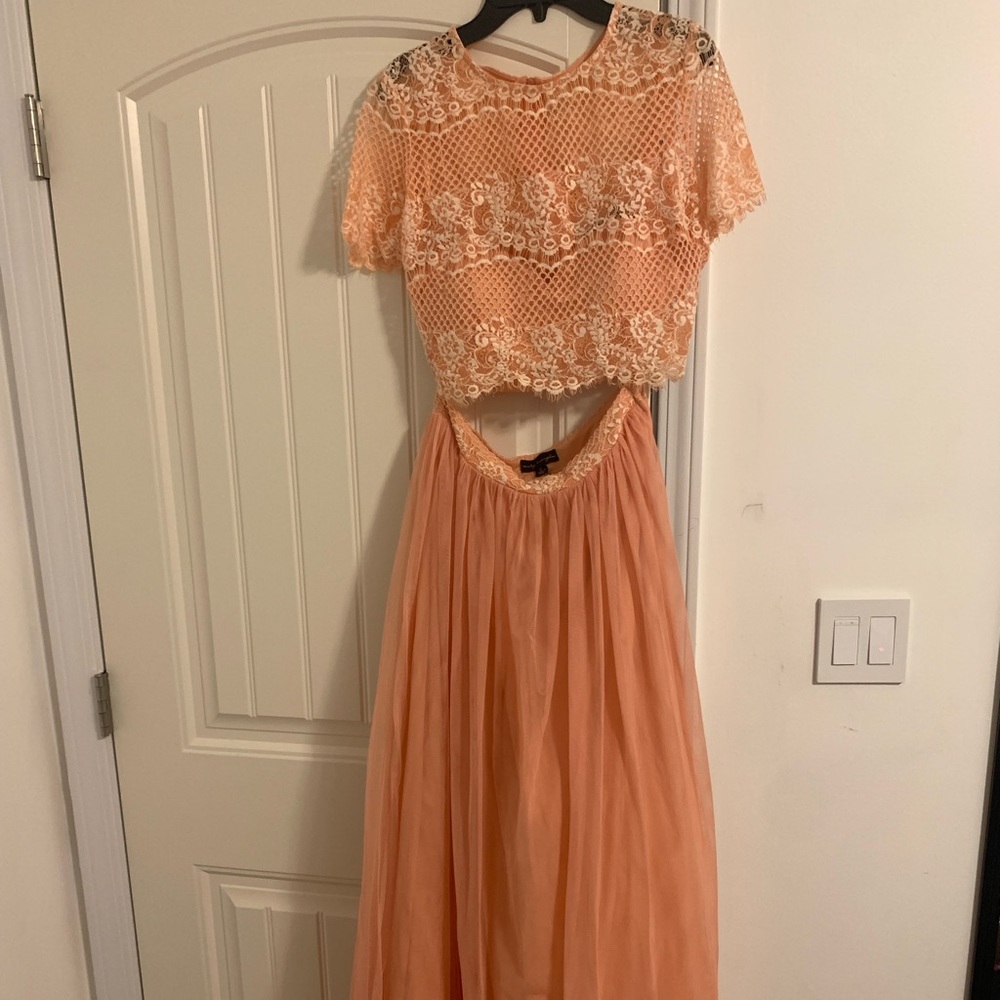 City Triangles two piece gown